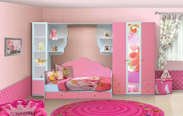 Детская для девочки в розовом цвете